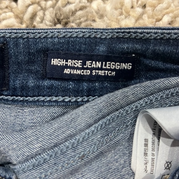 High Rise Jean Legging - Picture 4 of 5